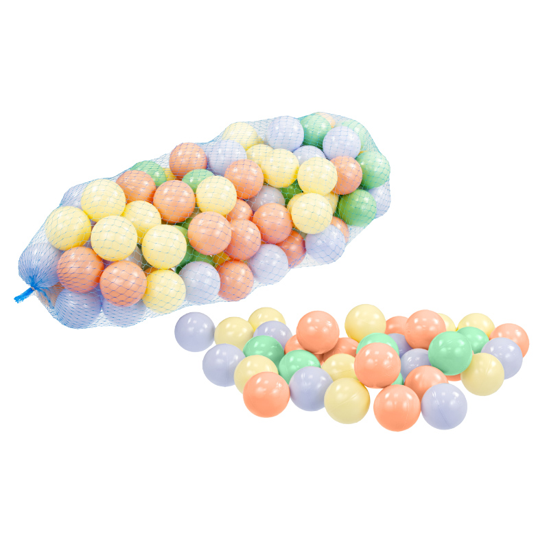 Playballs 100 Pcs 60Mm In Net