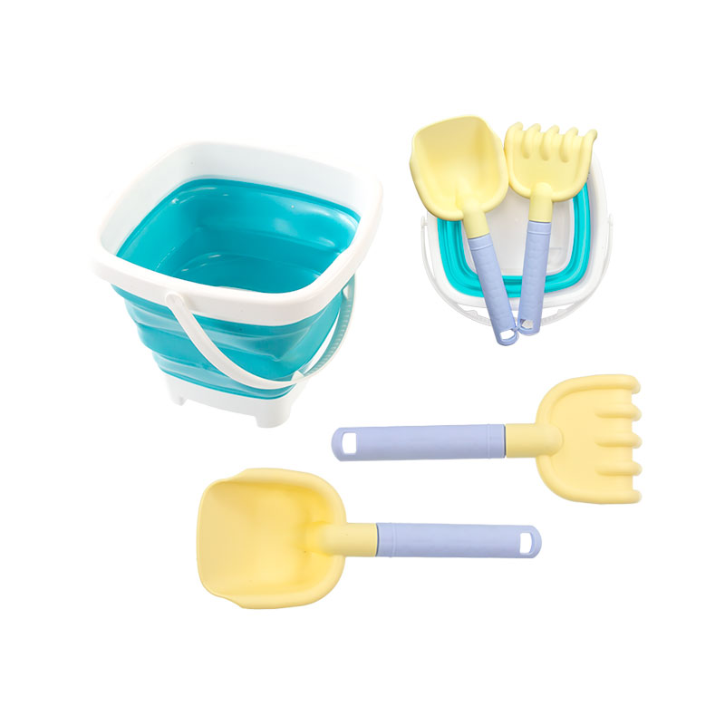 Zestaw Letni z Wiaderkiem Składanym