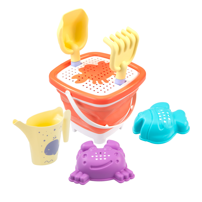 Zestaw Letni z Wiaderkiem Składanym