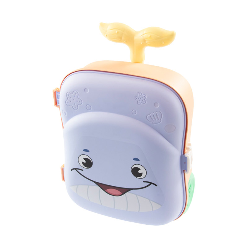 Walizka na zabawki do piasku z akcesoriami